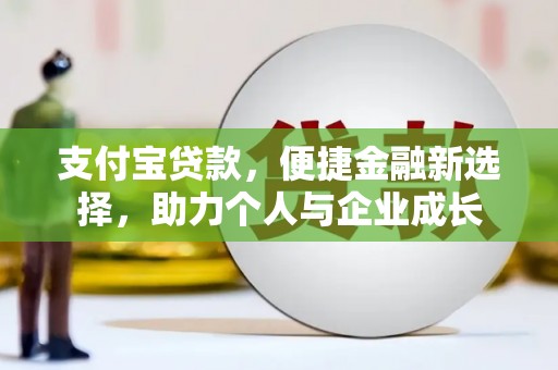 中坜支付宝贷款，便捷金融新选择，助力个人与企业成长
