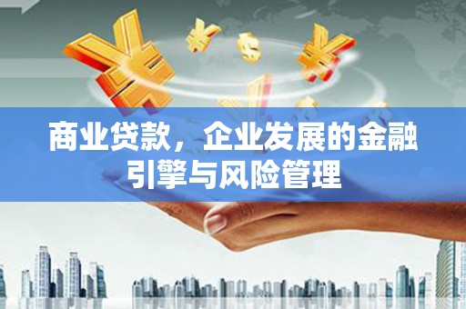 中坜商业贷款，企业发展的金融引擎与风险管理