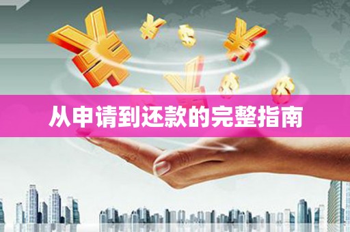 中坜从申请到还款的完整指南