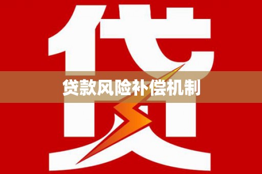 中坜贷款风险补偿机制