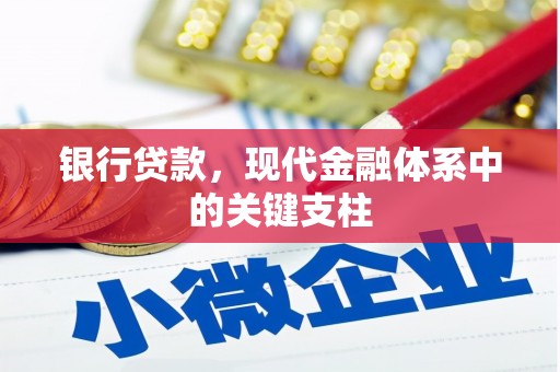 中坜银行贷款，现代金融体系中的关键支柱