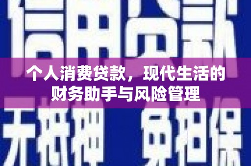 中坜个人消费贷款，现代生活的财务助手与风险管理