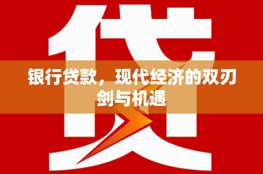 中坜银行贷款，现代经济的双刃剑与机遇