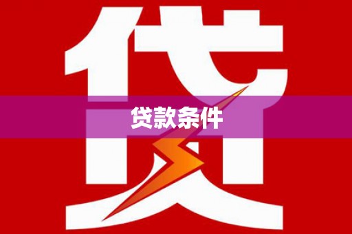 中坜贷款条件