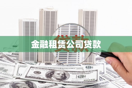 中坜金融租赁公司贷款