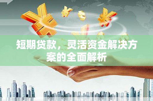 中坜短期贷款，灵活资金解决方案的全面解析