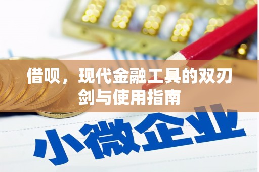 中坜借呗，现代金融工具的双刃剑与使用指南