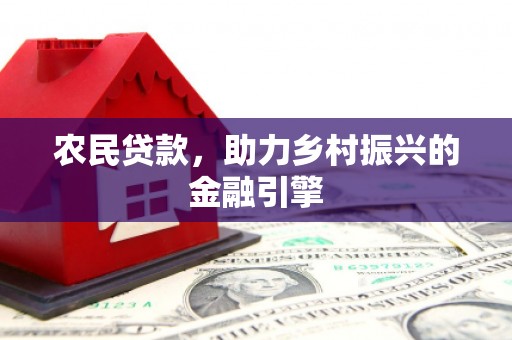 中坜农民贷款，助力乡村振兴的金融引擎