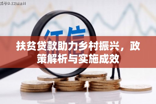 中坜扶贫贷款助力乡村振兴，政策解析与实施成效