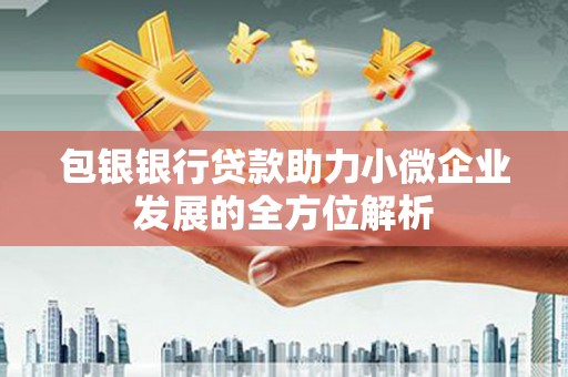 中坜包银银行贷款助力小微企业发展的全方位解析