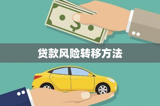 中坜贷款风险转移方法