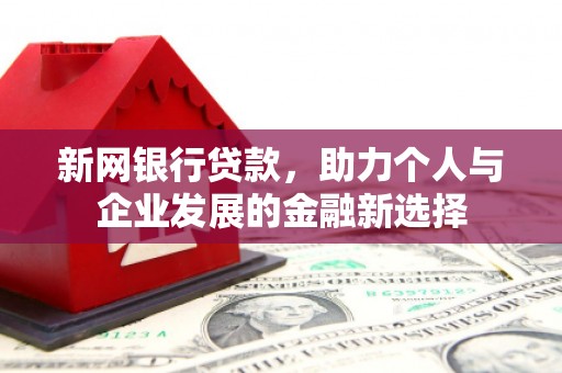 中坜新网银行贷款，助力个人与企业发展的金融新选择