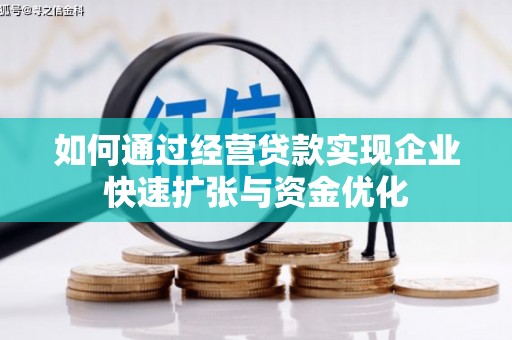 中坜如何通过经营贷款实现企业快速扩张与资金优化