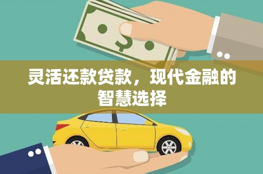 中坜灵活还款贷款，现代金融的智慧选择