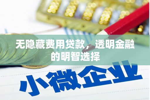 中坜无隐藏费用贷款，透明金融的明智选择