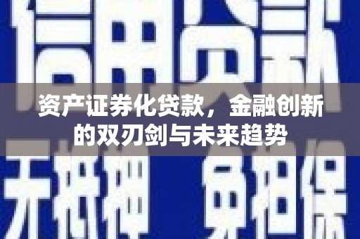 中坜资产证券化贷款，金融创新的双刃剑与未来趋势