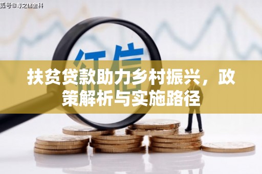 中坜扶贫贷款助力乡村振兴，政策解析与实施路径