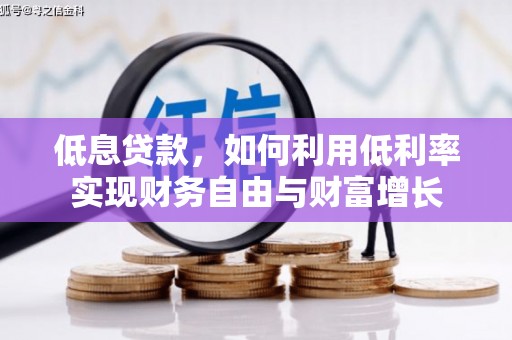 中坜低息贷款，如何利用低利率实现财务自由与财富增长